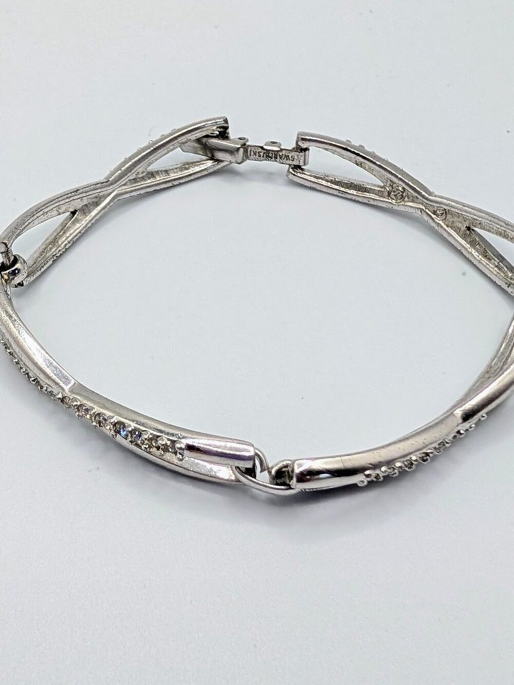 Swarovski Authentic Infinity Link Bracelet - Vintage - Picture 6 of 14
